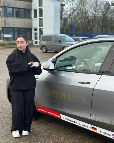 Bestandene Führerscheinprüfung bei Fahrschulwerk Kiel